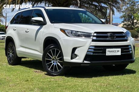 White 2018 Toyota Kluger Wagon Grande (4X2)