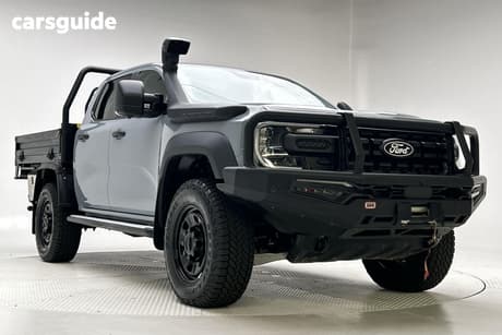 Grey 2025 Ford Ranger Dual Cab Chassis Super Duty (4X4)