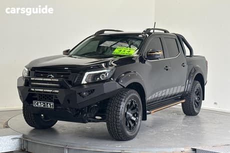 Black 2019 Nissan Navara Dual Cab Pick-up N-Trek Warrior (4X4)