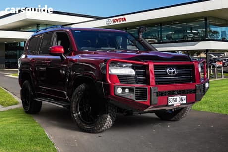 Red 2022 Toyota Landcruiser Wagon Lc300 Gxl (4X4)