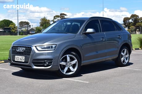 Grey 2013 Audi Q3 Wagon 2.0 Tfsi Quattro (125Kw)
