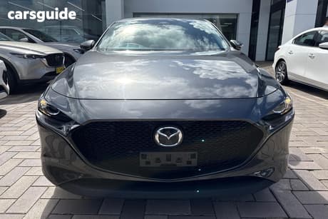 Grey 2024 Mazda 3 Hatchback G20 Pure
