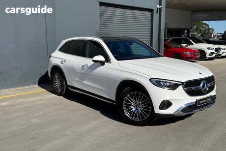 White 2025 Mercedes-Benz GLC200 Wagon 4Matic