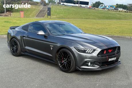 Grey 2017 Ford Mustang Coupe Fastback Gt 5.0 V8