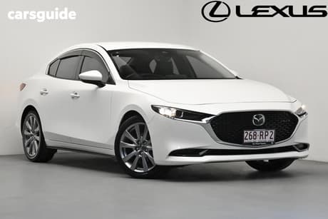 White 2023 Mazda 3 Sedan G25 Gt