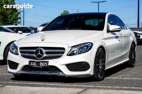 White 2018 Mercedes-Benz C200 Sedan Edition C