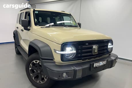 Gold 2026 GWM Tank 300 Wagon Ultra Phev