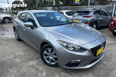 Silver 2014 Mazda 3 Hatchback Neo