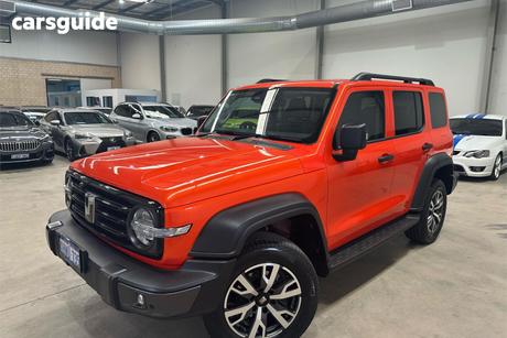 Orange 2023 GWM Tank 300 Wagon Ultra Petrol