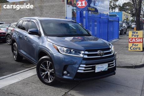 Blue 2019 Toyota Kluger Wagon Gx (4X2)