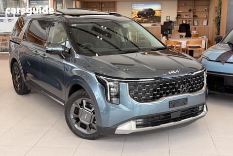 Blue 2026 Kia Carnival Wagon Gt-Line Hev