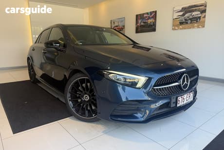 Blue 2021 Mercedes-Benz A250 Hatchback 4Matic