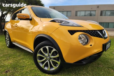 Yellow 2015 Nissan Juke Wagon Ti-S (Awd)