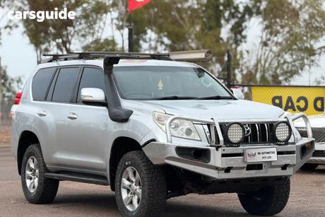 Silver 2011 Toyota Landcruiser Prado Wagon Gxl (4X4)
