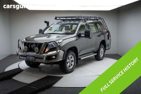 Brown 2015 Toyota Landcruiser Prado Wagon Gx (4X4)