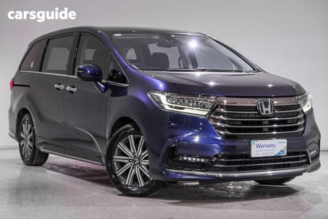 Blue 2021 Honda Odyssey Wagon Vil7