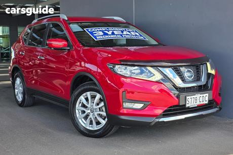 Red 2019 Nissan X-Trail Wagon St-L (2Wd) (5Yr)