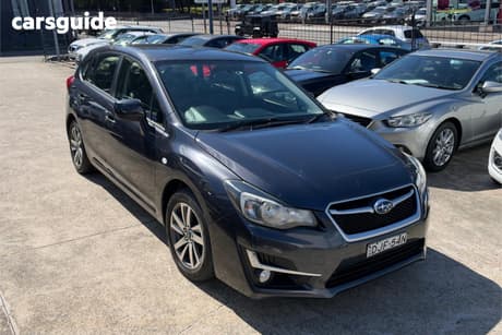 Grey 2016 Subaru Impreza Hatchback 2.0I Premium (Awd)