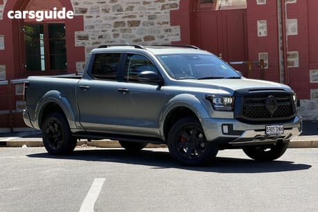 Grey 2026 GWM Cannon Alpha Dual Cab Utility Ultra Phev (4X4)