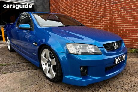 Blue 2010 Holden UTE Ute Tray SS V R
