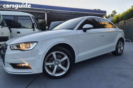 White 2014 Audi A3 Sedan 1.8 Tfsi Ambition