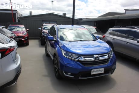 Blue 2017 Honda CR-V Wagon Vti-S (2Wd)
