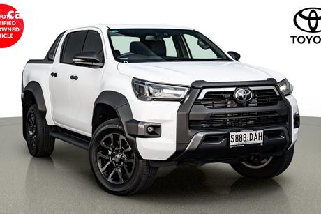 White 2024 Toyota Hilux Double Cab Pick Up Rogue 48V (4X4)