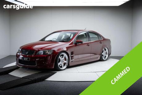 Red 2007 HSV Senator Sedan