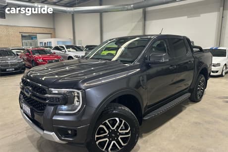 Grey 2023 Ford Ranger Double Cab Pick Up Sport 2.0 (4X4)