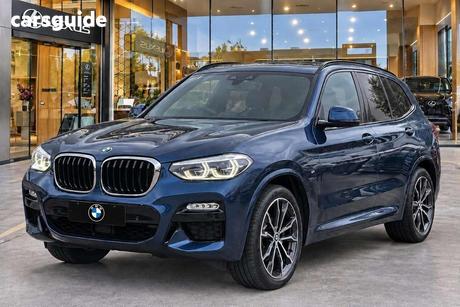 Blue 2019 BMW X3 Wagon Xdrive30I M-Sport