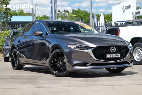 Grey 2022 Mazda 3 Sedan G20 Touring
