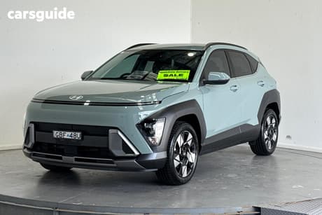 Green 2026 Hyundai Kona Wagon Hybrid Elite