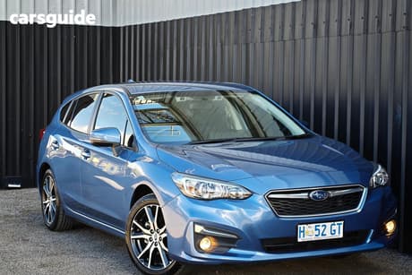 Blue 2017 Subaru Impreza Hatchback 2.0I-L (Awd)