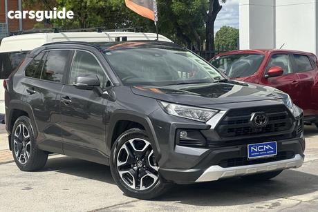Grey 2021 Toyota RAV4 Wagon Edge (Awd)