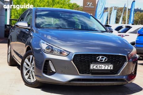 Grey 2019 Hyundai I30 Hatchback Active