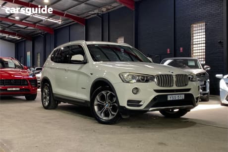 White 2015 BMW X3 Wagon Xdrive 20I