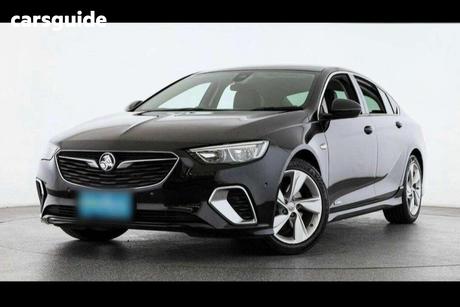 Black 2018 Holden Commodore Liftback Rs-V
