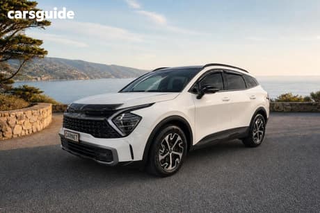 White 2024 Kia Sportage Wagon Gt-Line Hev (Fwd)