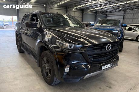 Black 2023 Mazda BT-50 Dual Cab Pick-up Sp (4X4)