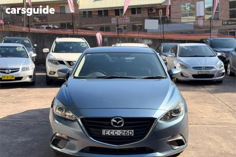 Blue 2014 Mazda 3 Hatchback Touring
