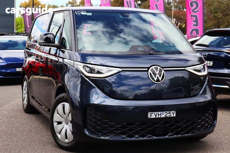 Blue 2025 Volkswagen ID. Buzz Van Cargo Swb