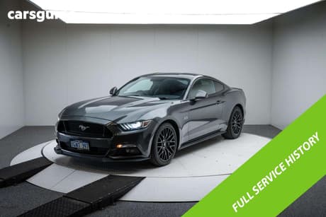 Grey 2017 Ford Mustang Coupe Fastback Gt 5.0 V8