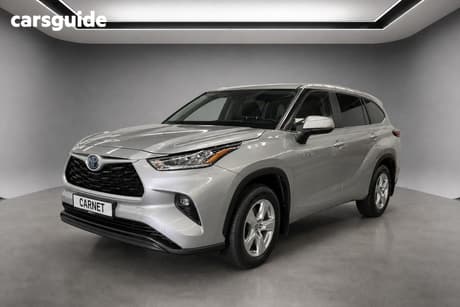 Silver 2024 Toyota Kluger Wagon Gx Hybrid Awd