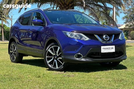 Blue 2017 Nissan Qashqai Wagon Ti (4X2)