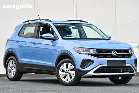 Blue 2024 Volkswagen T-Cross Wagon 85Tfsi Life