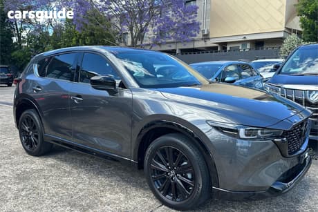 Grey 2022 Mazda CX-5 Wagon Gt Sp Turbo (Awd)