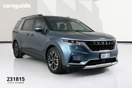 Blue 2022 Kia Carnival Wagon Si