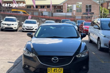 Grey 2012 Mazda 6 Sedan Touring