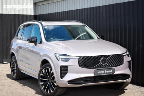Silver 2025 Volvo XC90 Wagon Ultra B5 Dark Mhev
