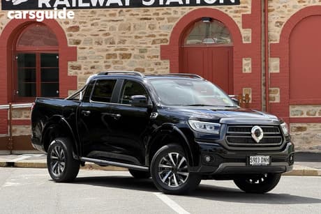 Black 2026 GWM Cannon Dual Cab Utility Ultra (4X4)